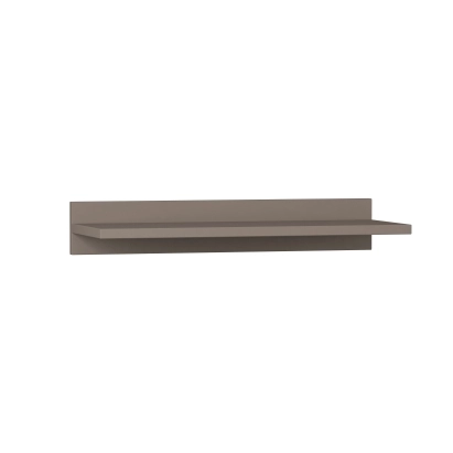 Полка прямая SIMPLE SHELF LIGHT MOCHA LIGHT MOCHA 60X24X10 СМ. (LEV00883)