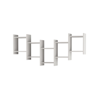 Полка фигурная BAT SHELF WHITE WHITE 151X20X64 СМ. (LEV00892)