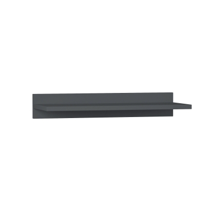 Полка прямая SIMPLE SHELF ANTHRACITE ANTHRACITE 60X24X10 СМ. (LEV00879)