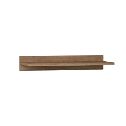 Полка прямая SIMPLE SHELF OAK OAK 60X24X10 СМ. (LEV00881)