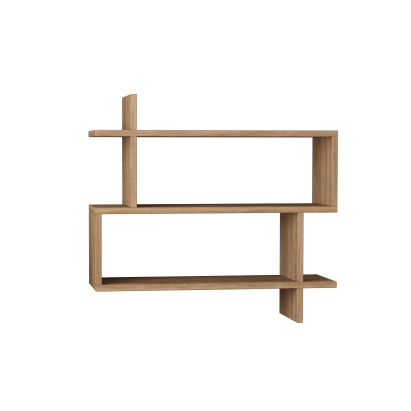 Полка прямая PARALEL BOOKCASE OAK OAK 70X22X65 СМ. (LEV00845)