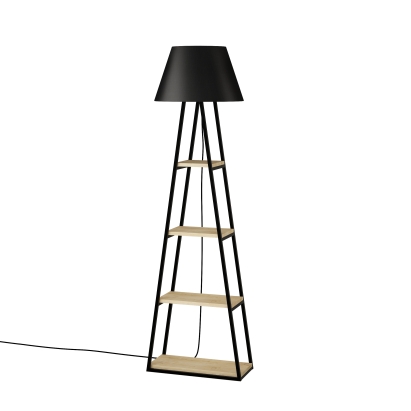 Торшер PAL FLOOR LAMP BLACK OAK 50X22X165 СМ. (LEV01032)