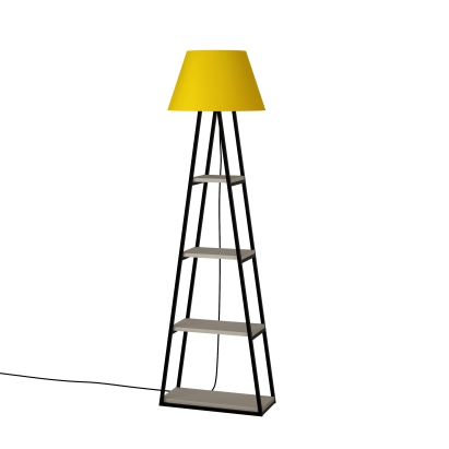 Торшер PAL FLOOR LAMP YELLOW LIGHT MOCHA 50X22X165 СМ. (LEV01033)