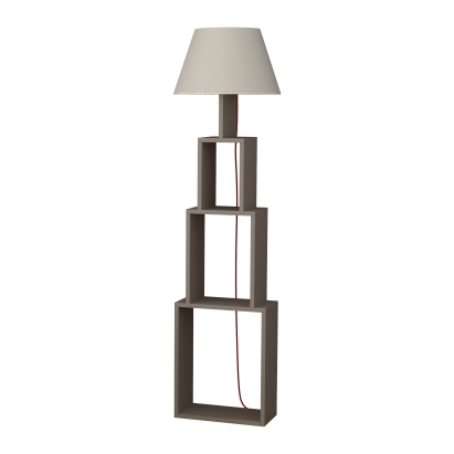 Торшер TOWER FLOOR LAMP COTTON LIGHT MOCHA 40X20X168 СМ. (LEV01021)