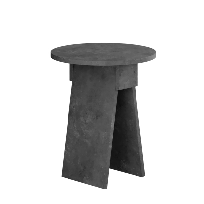 Стол журнальный CHEN COFFEE TABLE RETRO GREY RETRO GREY RETRO GREY 42X42X50 СМ. (LEV01103)