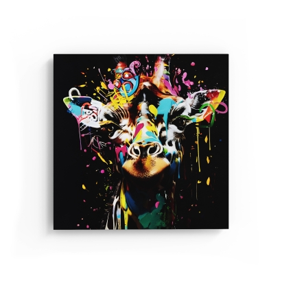 Постер MODERN ART GIRAFFE 80X2X80 СМ. (LEV01158)