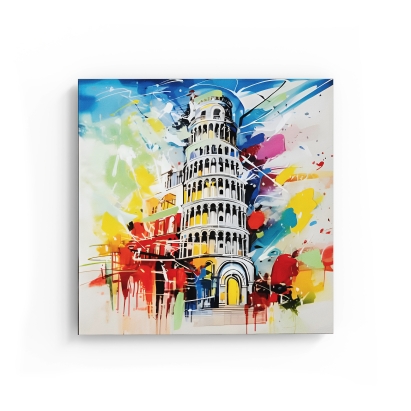 Постер MODERN ART PISA 80X2X80 СМ. (LEV01162)