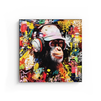 Постер MODERN ART MONKEY 80X2X80 СМ. (LEV01165)