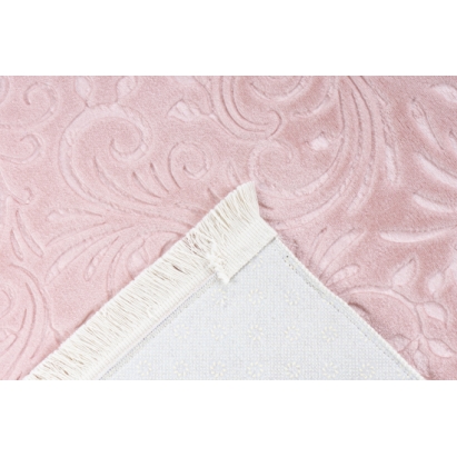 Ковер современный PERI PINK 140X80 см.  (LEV01062) Розовый